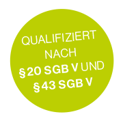 Ernährungsberatung und Ernährungstherapie Qualifiziert  nach § 20 SGB V und  § 43 SGB V